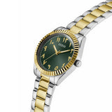 Guess Dress Green Dial Two Tone Stainless Steel Women'S Watch GW0735L2 - Image 2