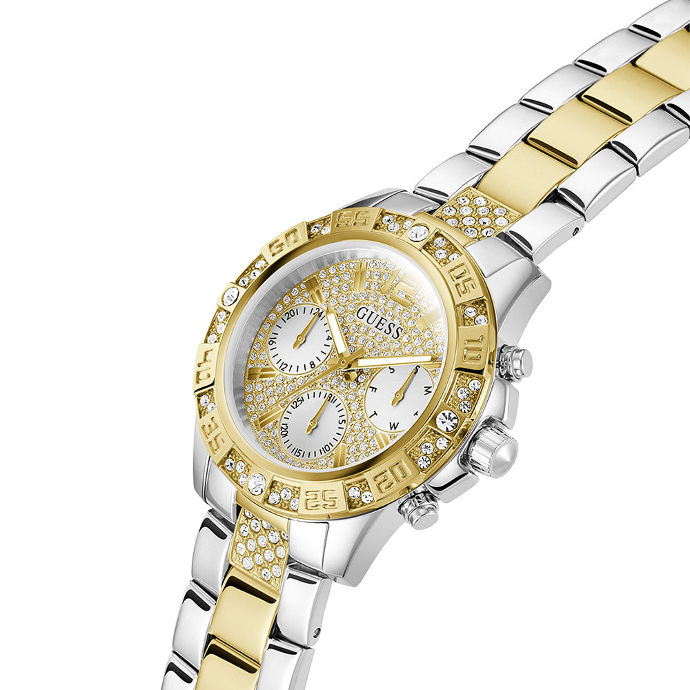 Guess Ladies 2 Tone Multi Function Watch GW0771L3 - image 3