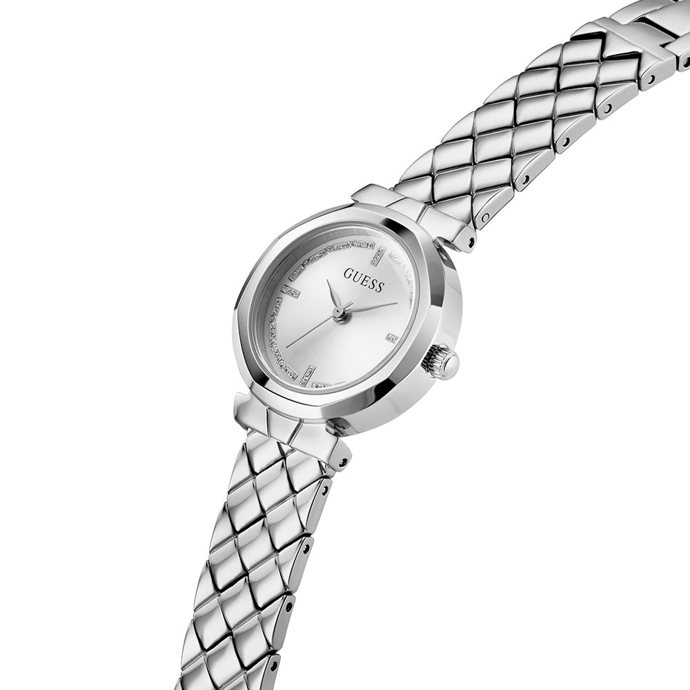 Guess Ladies Silver Tone Analog Watch GW0839L4 - image 3
