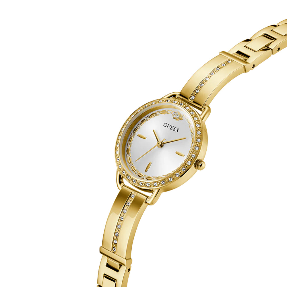 Guess Limited Edition Lunar Ladies Gold Tone Analog Watch GW0856L1 - image 2