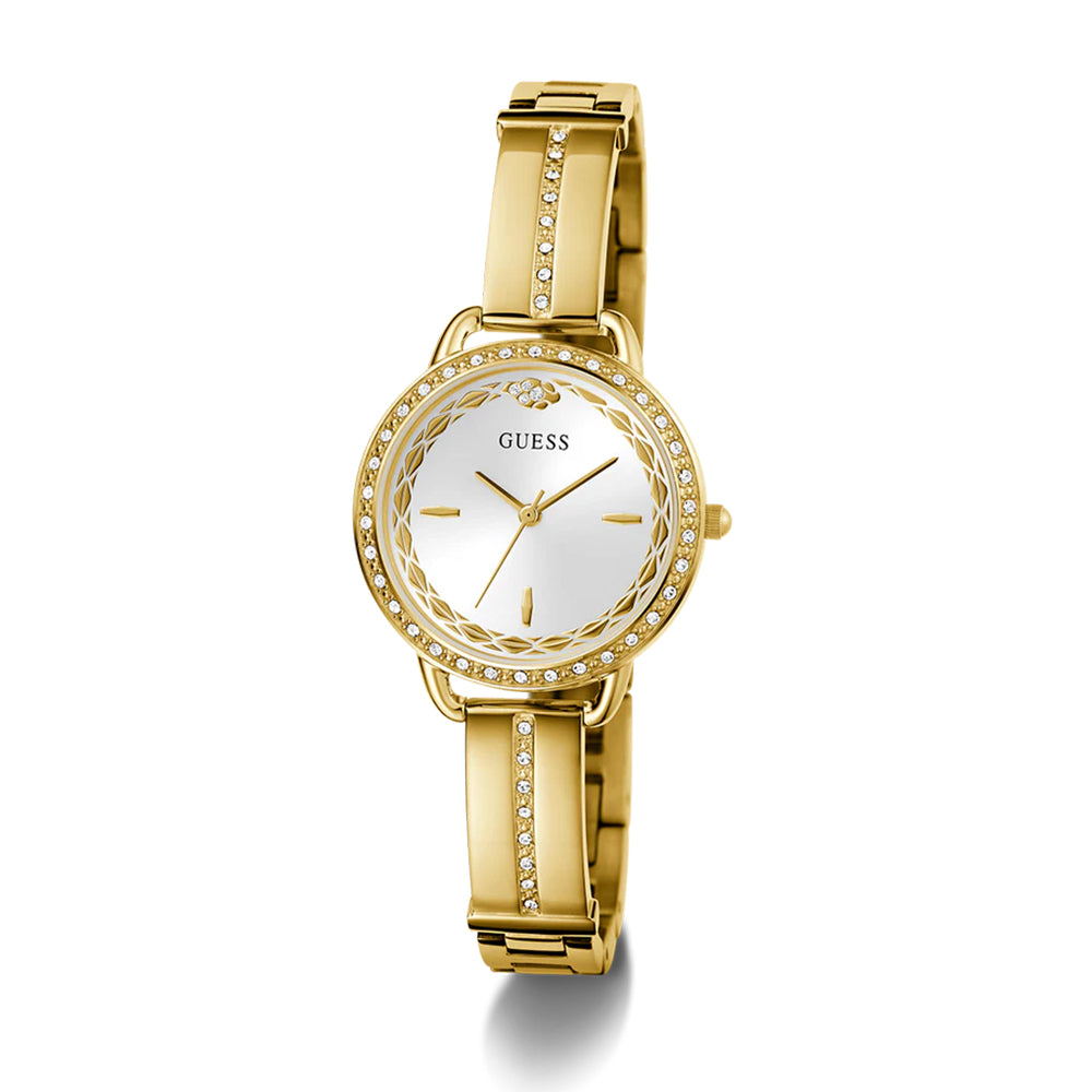 Guess Limited Edition Lunar Ladies Gold Tone Analog Watch GW0856L1 - image 3