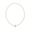 Guess Majorelle Gold Crystal Necklace For Women JUBN05371JWYGT/U