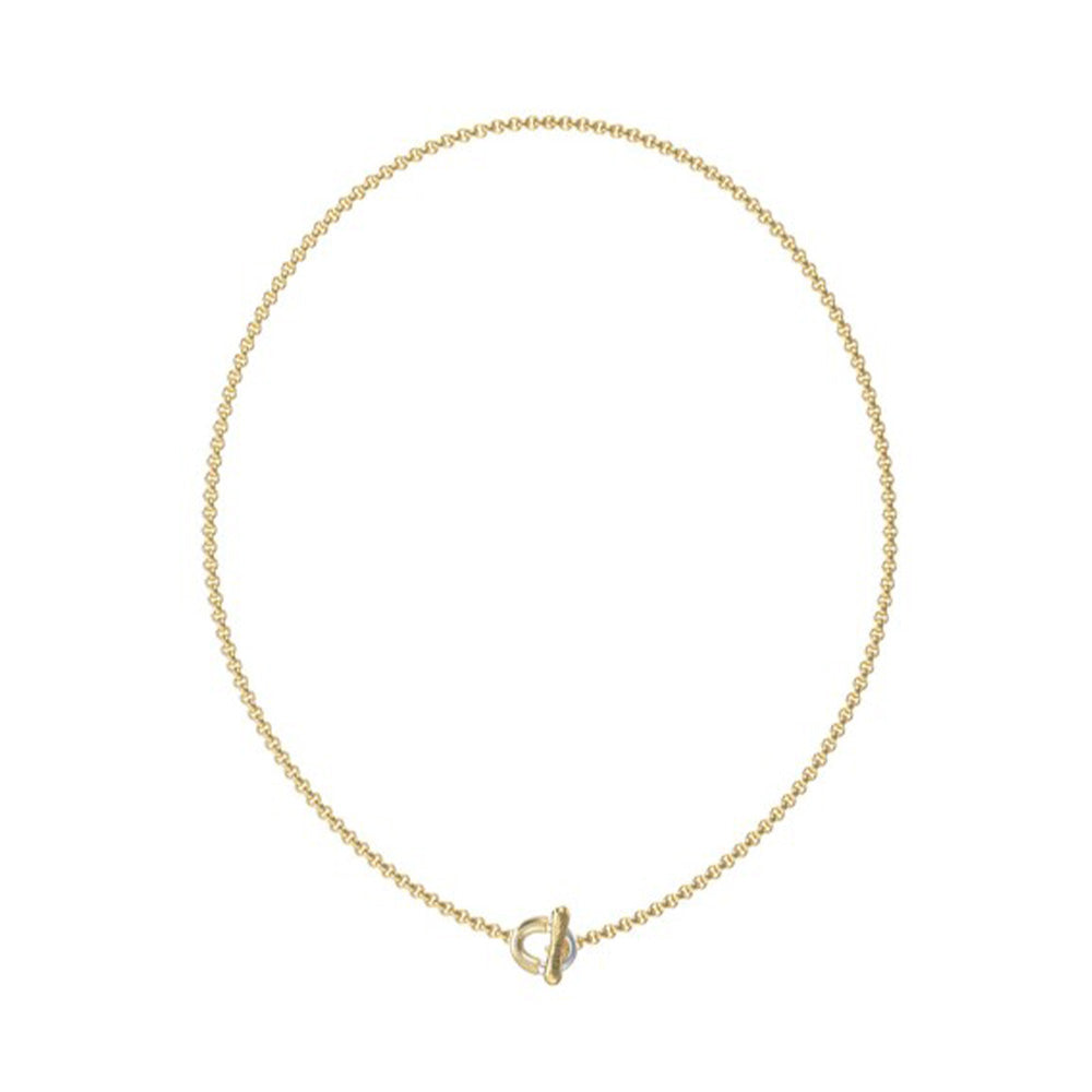 Guess Majorelle Gold Crystal Necklace For Women JUBN05371JWYGT/U