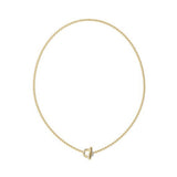 Guess Majorelle Gold Crystal Necklace For Women JUBN05371JWYGT/U