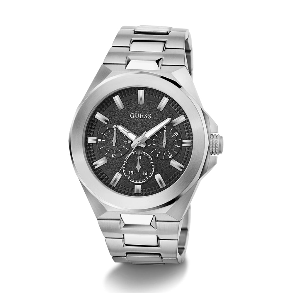 Guess Mens Silver Tone Multi-function Watch GW0798G1 - image 3