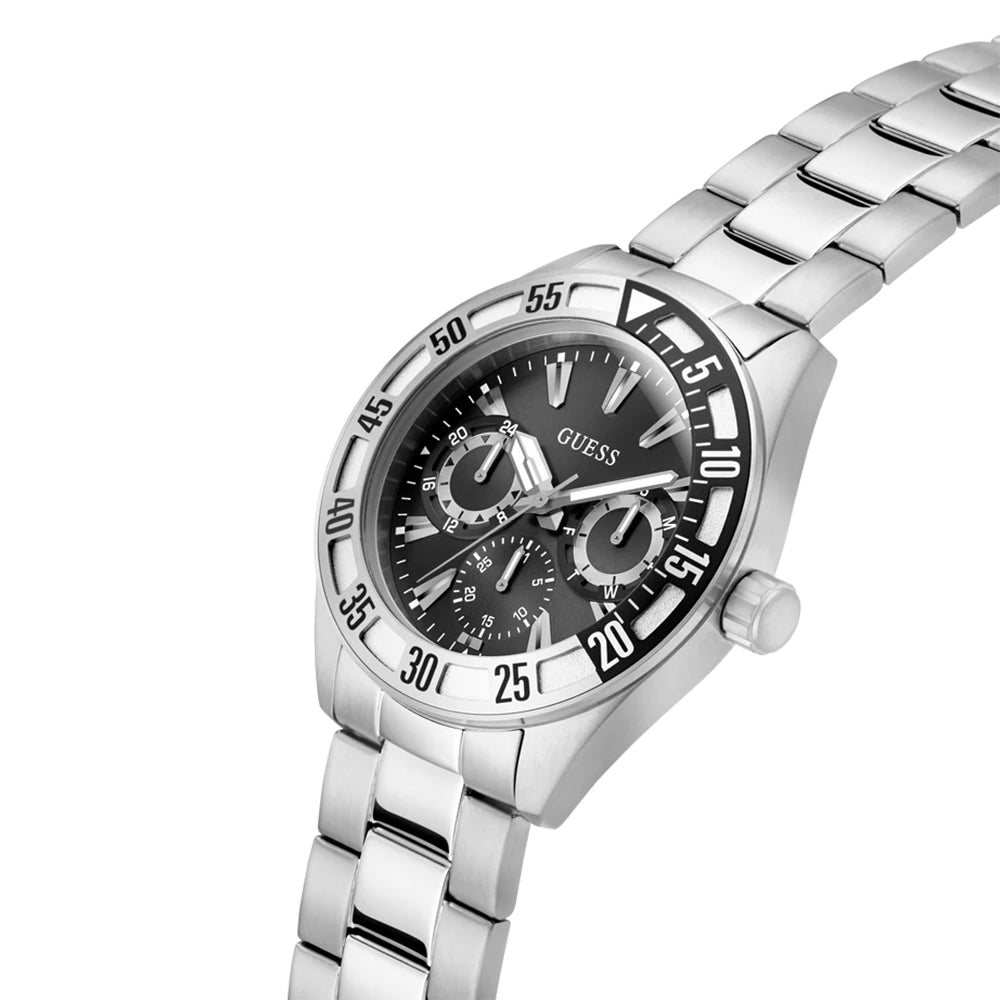 Guess Mens Silver Tone Multi-function Watch GW0904G1 - image 2