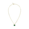 Guess My Secret Gold Green Padlock Necklace For Women JUBN05411JWYGGNT/U