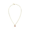 Guess My Secret Gold Rose Padlock Crystal Necklace For Women JUBN05411JWYGRST/U
