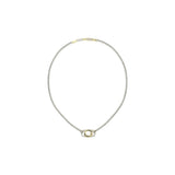 Guess Oh My G Logo Crystal Tennis Necklace - JUBN04506JWYGT/U