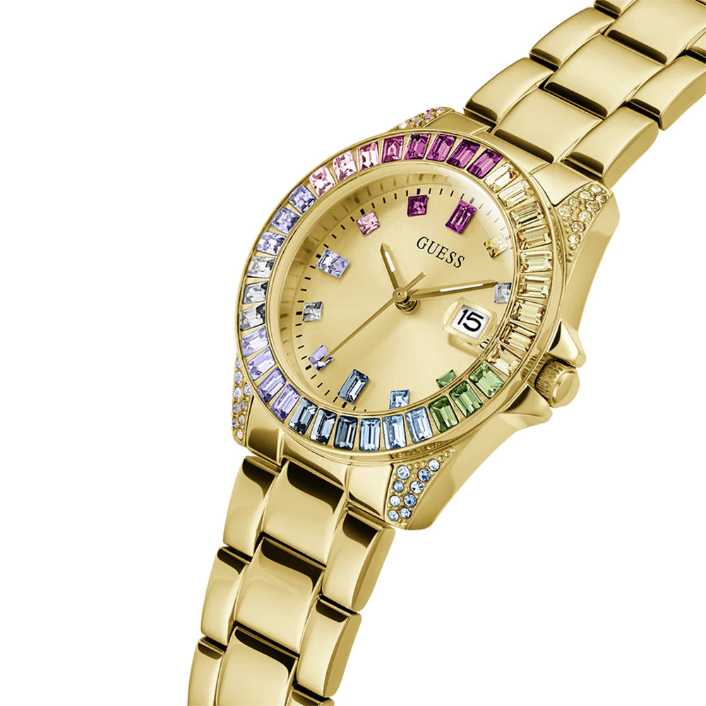 Guess Opaline Gold-Tone Women Watch GW0475L3 - image 2