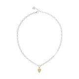 Guess Silver and Gold Necklace for Women JUBN03249JWYGRHT/U