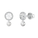 Guess Silver Earrings For Women JUBE05517JWRHT/U