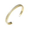 Guess Stylish Women's Gold Crystal Bracelet JUBB04584JWYGS
