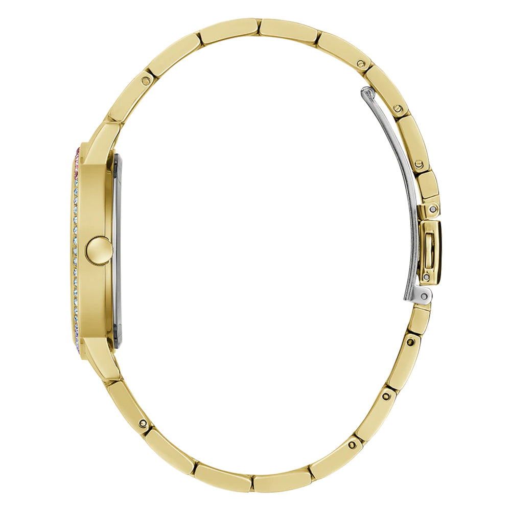 Guess Three of Hearts Gold-Tone Watch GW0657L2 - image 4