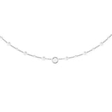 Guess Tiny Pearly Silver Pearl Necklace For Women JUBN05515JWRHT/U