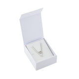 Guess Two Hearts Silver Double Heart Necklace For Women JUBN05026JWRHT/U - Image 2