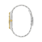 Guess Two Tone Day Date Champagne Dial Men'S Watch GW0265G14 - Image 4