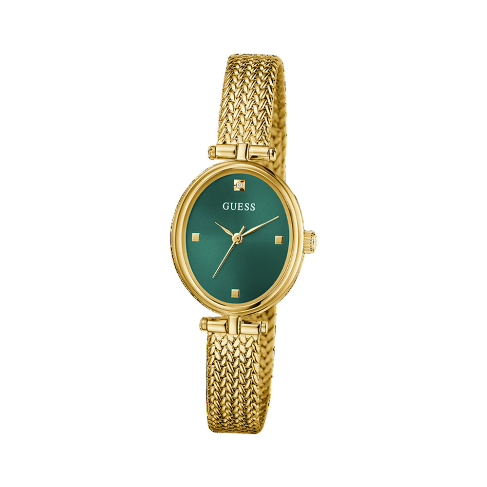 Guess Women's Analog Oval Dial Watch GW0935L2 - Image 5