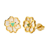 Juvenis Flower Earrings JLJ-CG21E0408S-BLU-SS-ER - image 16