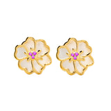 Juvenis Flower Earrings JLJ-CG21E0408S-BLU-SS-ER - image 17
