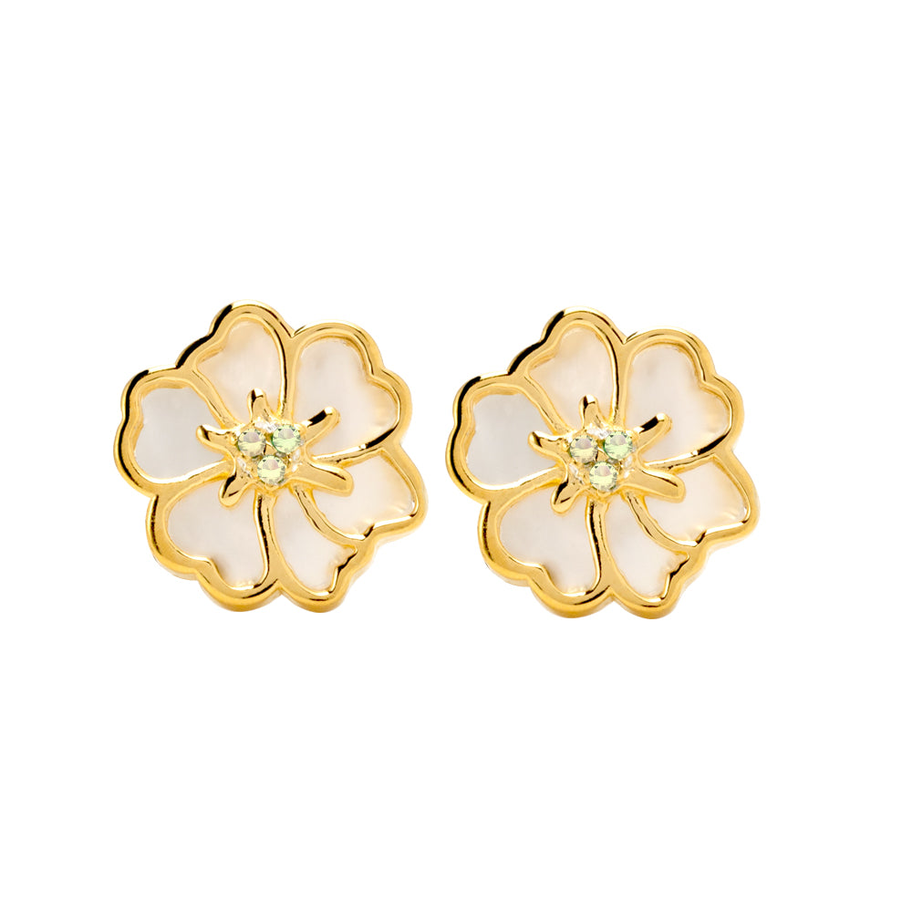 Juvenis Flower Earrings JLJ-CG21E0408S-BLU-SS-ER - image 13