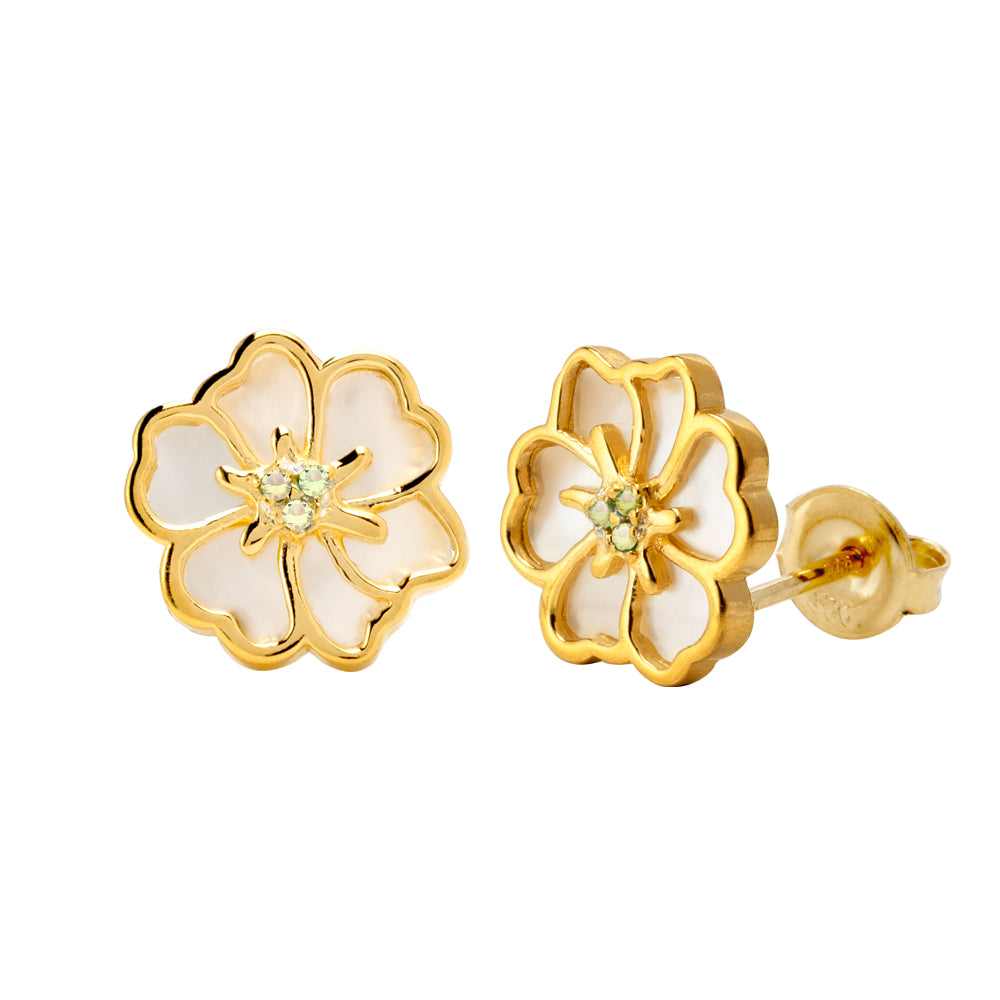 Juvenis Flower Earrings JLJ-CG21E0408S-BLU-SS-ER - image 14