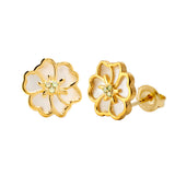 Juvenis Flower Earrings JLJ-CG21E0408S-BLU-SS-ER - image 14