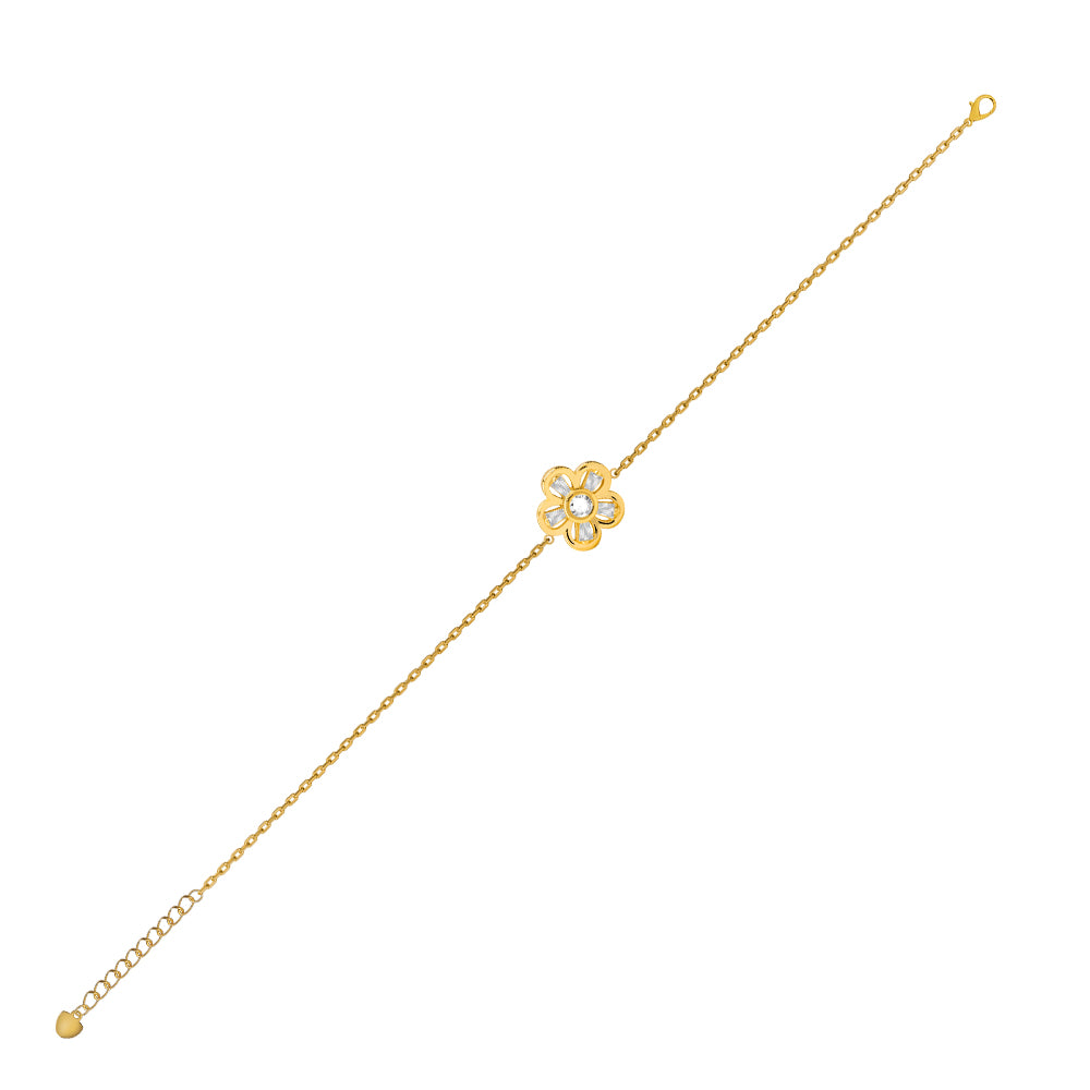 Juvenis Flower Shaped Bracelet JLJ-AS21B0931S-SS-BR - image 3