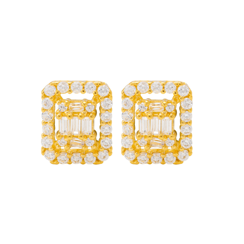 Juvenis Rectangle Earrings JLJ-CG21E0944S-SS-ER - image 3