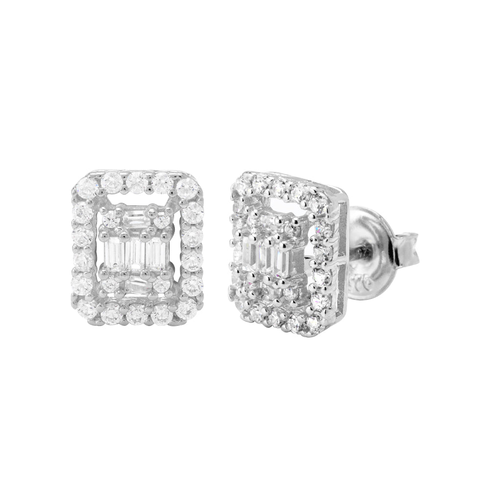 Juvenis Rectangle Earrings JLJ-CG21E0944S-SS-ER - image 2