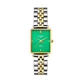 Juvenis Venjis Gold Steel Square Watch JVB0066P