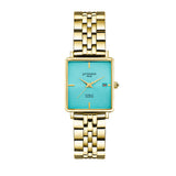 Juvenis Venjis Gold Tiffany Square Watch JVB1066C