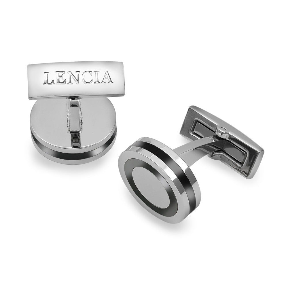 Lencia Cufflink Silver - LCL-LS-1090 - image 5