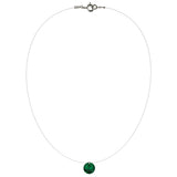 Lencia White Cubic Zirconia Crystal Necklace - image 5