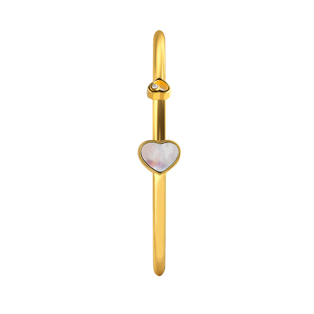 Lencia Heart Pearl Bracelet LLJ-BGC242 - image 4