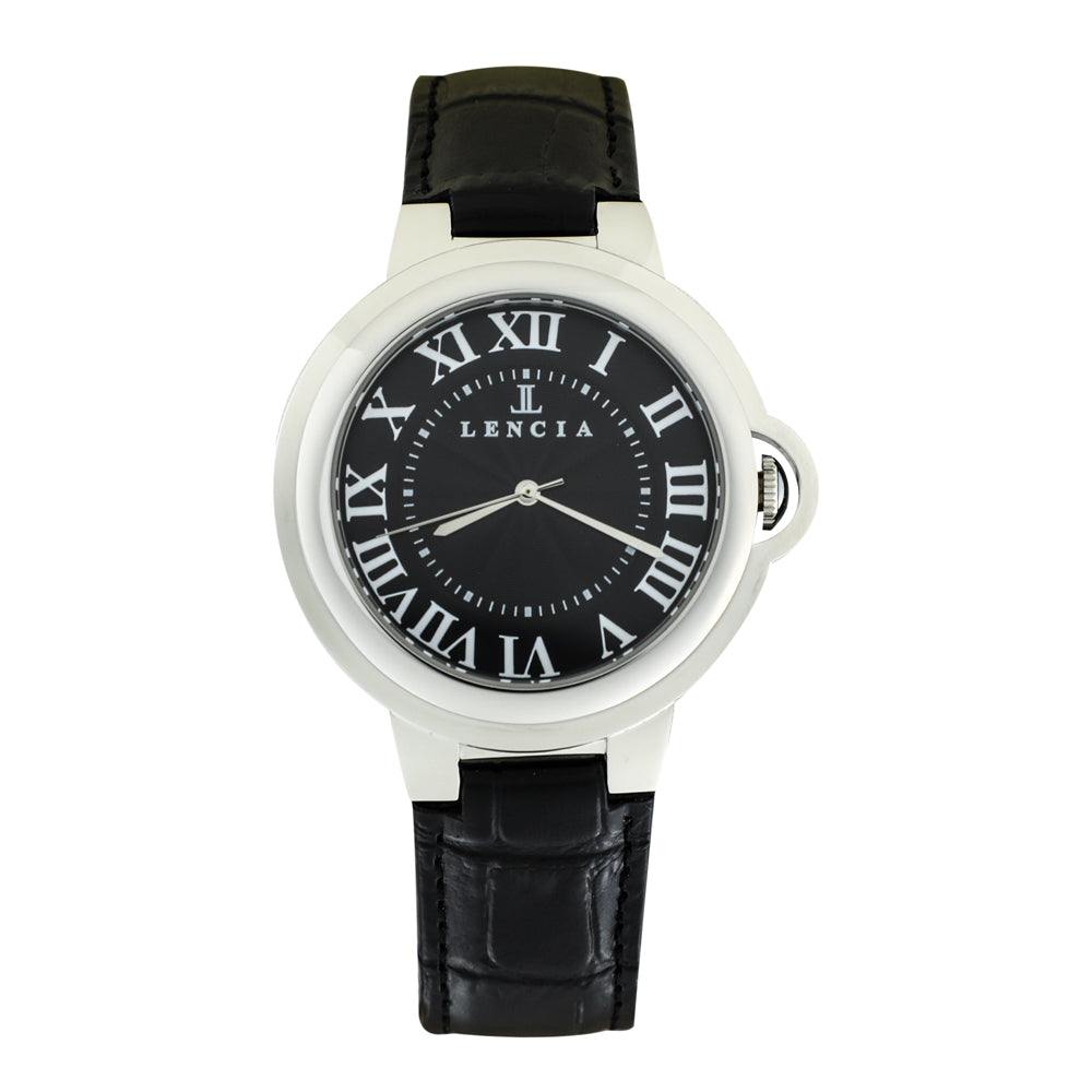 Lencia Leather Men Analog Watch-LC7374B - image 11