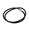Lencia Men Black Bracelet-LMB-190902B