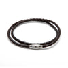 Lencia Men's Coffe Brown Bracelet LMB-190902B-BR