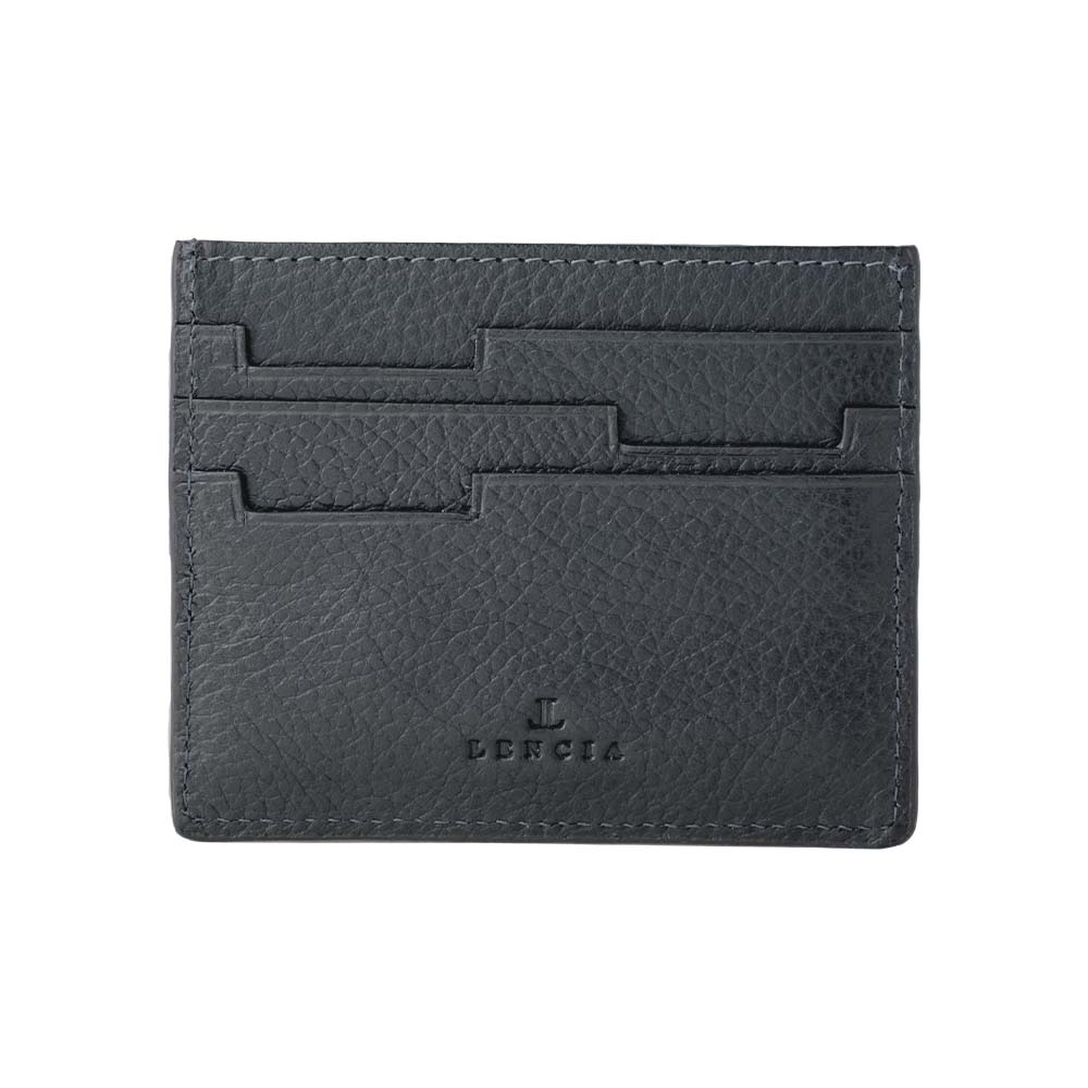 Lencia RFID Protected Floater DD Pattern Leather Card Holder LMWC-16669FDD - image 7