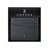 Lencia RFID Protected Floater DD Pattern Leather Card Holder LMWC-16669FDD - image 8