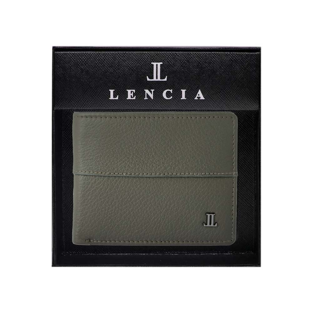 Lencia RFID Protected Floater DD Pattern Men Leather Wallet LMW-16665FDD - image 8