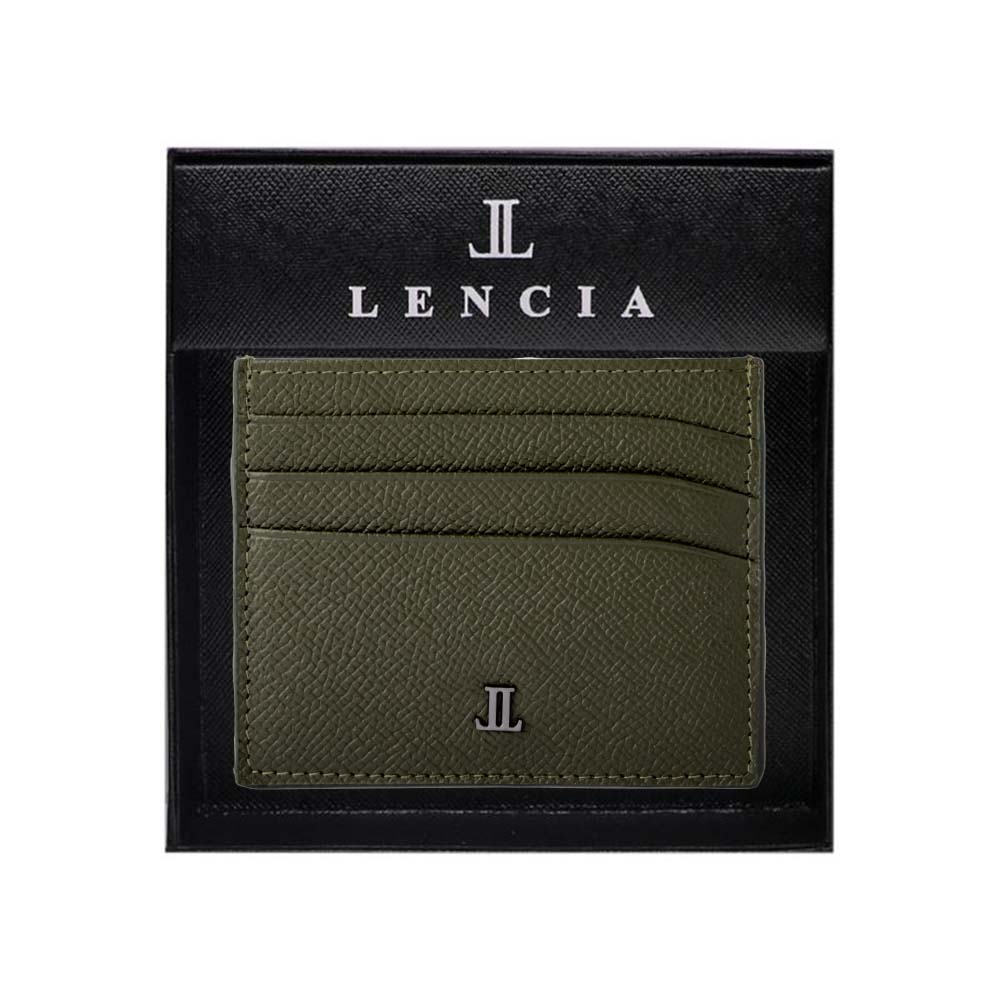 Lencia RFID Protected Furla Pattern Leather Card Holder LMWC-16668LF - image 8