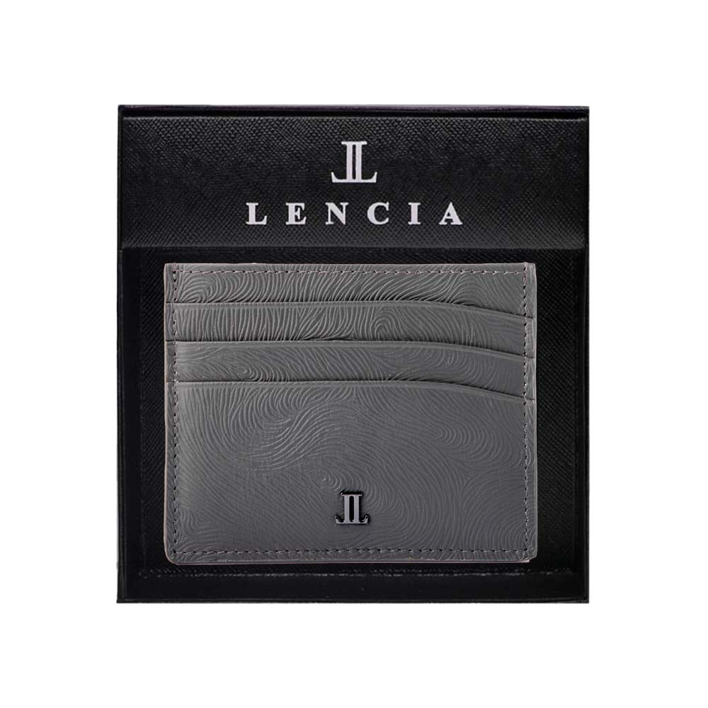 Lencia RFID Protected Lisborn Nappa(Horse Print) Pattern Leather Card Holder LMWC-16673HP - image 11