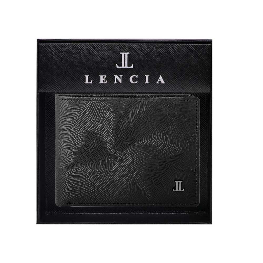 Lencia RFID Protected Lisborn Nappa(Horse Print) Pattern Men Leather Wallet LMW-16666HP - image 9