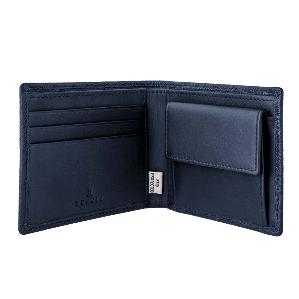 Lencia RFID Protected Lisborn Nappa(Horse Print) Pattern Men Leather Wallet LMW-16666HP - image 13