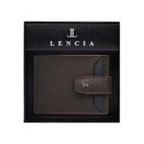 Lencia RFID Protected Saffiano Pattern Men Leather Wallet LMW-16667GS - image 19