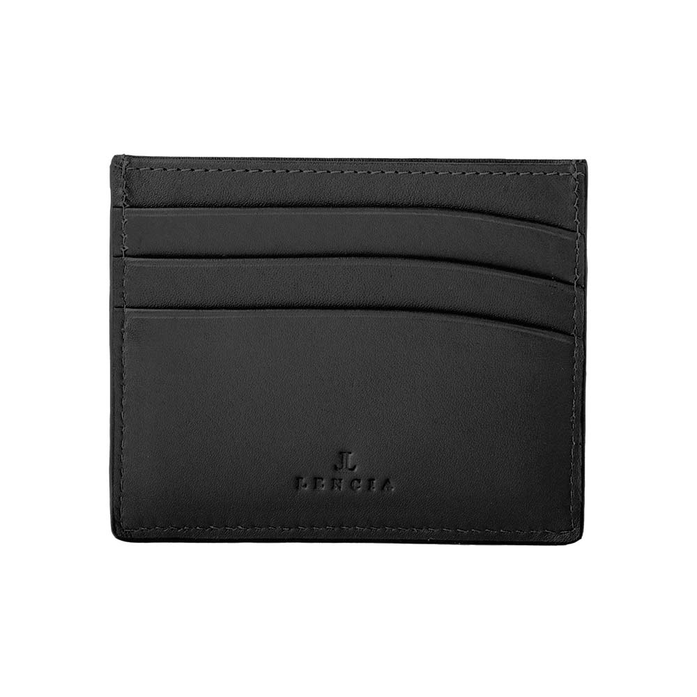 Lencia RFID Protected Scarlet Nappa Pattern Leather Card Holder LMWC-16673SN - image 8