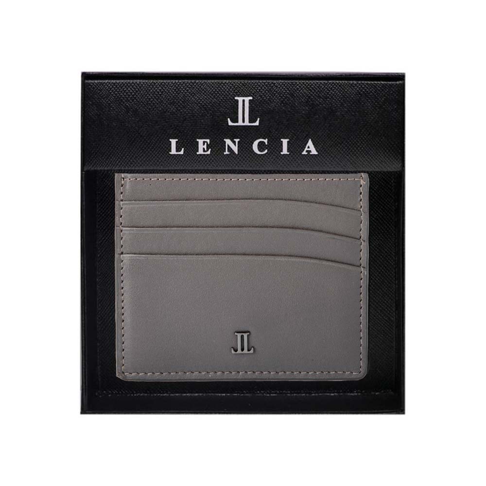 Lencia RFID Protected Scarlet Nappa Pattern Leather Card Holder LMWC-16673SN - image 14