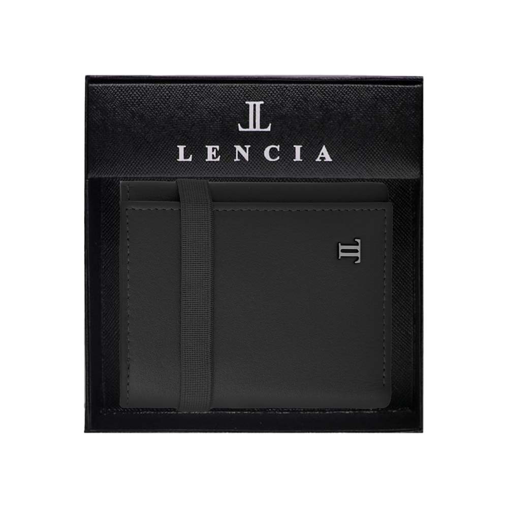 Lencia RFID Protected Scarlet Nappa Pattern Men Leather Wallet LMW-16671LSN - image 9