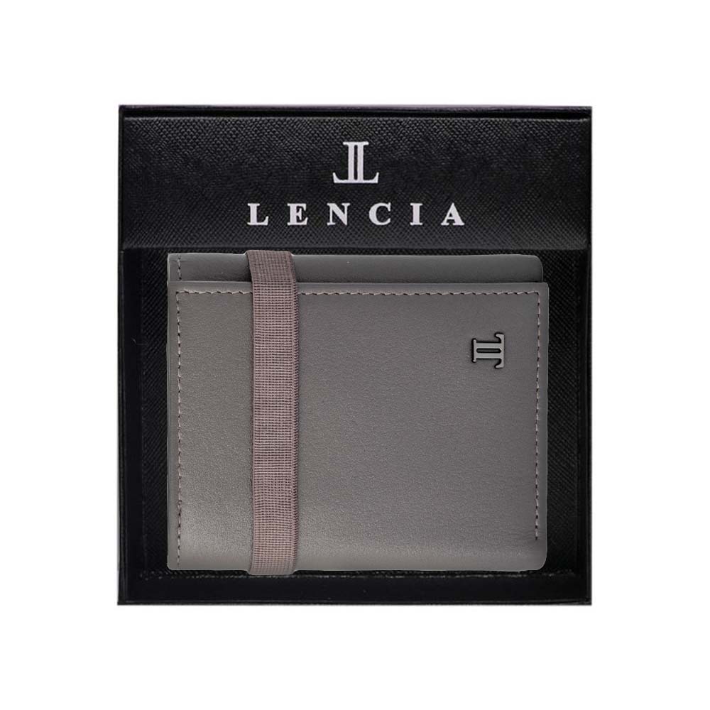 Lencia RFID Protected Scarlet Nappa Pattern Men Leather Wallet LMW-16671LSN - image 14